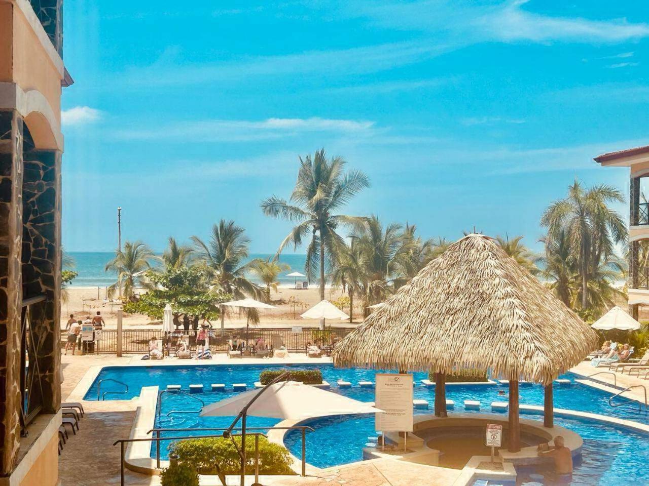 Apartamento De Lujo Las 3 Gotas Jaco, Frente Al Mar Con Vista A La Playa Ngoại thất bức ảnh