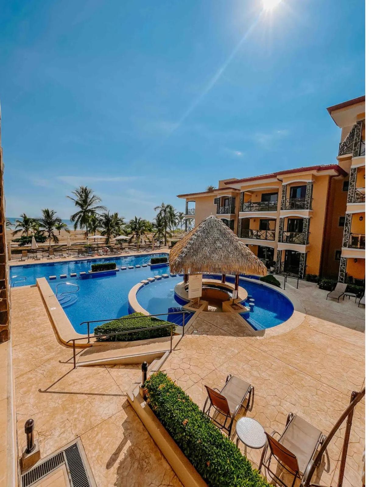 Apartamento De Lujo Las 3 Gotas Jaco, Frente Al Mar Con Vista A La Playa Ngoại thất bức ảnh
